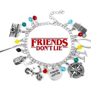Stranger things charm bracelet